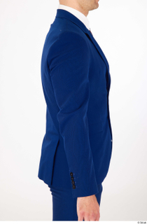 Serban arm blue suit blue suit jacket business dressed sleeve…